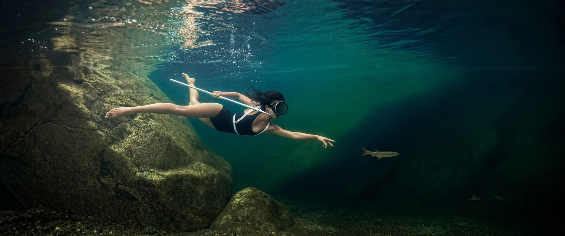 Kitfox Valentín : Spearfishing Underwater Retro Fashion Adventure